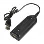 Mini 4 Port USB 2.0 High Speed Hub Splitter 480 Mbps for PC Laptop Black new
