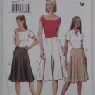 Vogue V7910 Misses' Flared Skirts UNCUT Sewing Pattern Sizes 6 8 10 7910