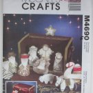 McCall's Crafts 4690 Christmas Nativity Set and Manger Storage Box Sewing Pattern M4690 McCall's Crafts 4690 Christmas Nativity Set and Manger Storage Box Sewing Pattern M4690