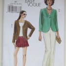 Vogue V8263 Misses' Jacket Shorts and Pants UNCUT Sewing Pattern Sizes 14 - 20 8263 Vogue V8263 Misses' Jacket Shorts and Pants UNCUT Sewing Pattern Sizes 14 - 20 8263