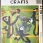McCall's Crafts 4129 Funky Monkeys Plush Stuff Toy Sewing Pattern Uncut