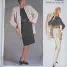 Vogue 1870 Anne Klein UNCUT Suit Pattern Sz 14 American Designer Vintage 1980s