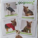 Simplicity 2695 Dog Coat & Shirt Clothes XS Sm Med Uncut Sewing Pattern