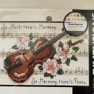 Dimensions MUSIC IS HARMONY Counted Cross Stitch Kit 7x5 Sealed 16656