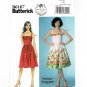 Butterick 6167 Strappy Summer Dress UNCUT Sewing Pattern Size 4 - 12 B6167