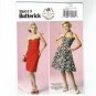 Butterick 6019 Retro Boned Bodice Summer Dress UNCUT Sewing Pattern Size 4 - 12 B6019