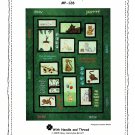 Here Kitty KItty Cat Theme Applique Quilt Pattern 75x95 Here Kitty KItty Cat Theme Applique Quilt Pattern 75x95