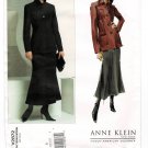 Vogue 2872 Anne Klein Jacket and Skirt Suit Sewing Pattern UNCUT American Designer Sz 8 10 12 Vogue 2872 Anne Klein Jacket and Skirt Suit Sewing Pattern UNCUT American Designer Sz 8 10 12