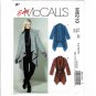 McCall's M6210 Misses Unlined Coats UNCUT Sewing Pattern Size Large XLg XXLg 6210 Shawl Collar