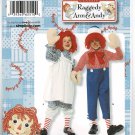 Simplicity 2510 Raggedy Ann and Andy Kids Costume Sewing Pattern Uncut Size 3 4 5 6 7 8 Simplicity 2510 Raggedy Ann and Andy Kids Costume Sewing Pattern Uncut Size 3 4 5 6 7 8