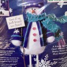 Dimensions Long Legs Freddy Flake Snowman Doll Sealed Kit 62180