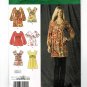 Simplicity 2690 Misses Mini Dress or Tunic Tops Sewing Pattern Size 16-24 UNCUT