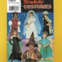 Simplicity 8885 Girls Kids Costume Sewing Pattern Uncut Size 3 4 5 6 7 8 Movie Star Princess