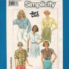 Simplicity 7947 Surf Club Women Loose Fitting Shirt Sewing Pattern Size 14 - 20 Uncut
