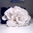 Giant Crepe Paper White Rose