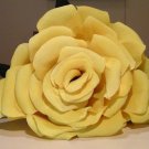 Giant Crepe Paper Yellow Rose