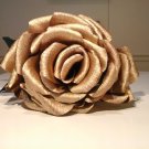 Giant Crepe Paper Gold Rose