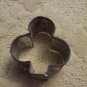 Vintage Cookie Cutter Cloverleaf Club Playing Card Metal  Kitchenware Baking