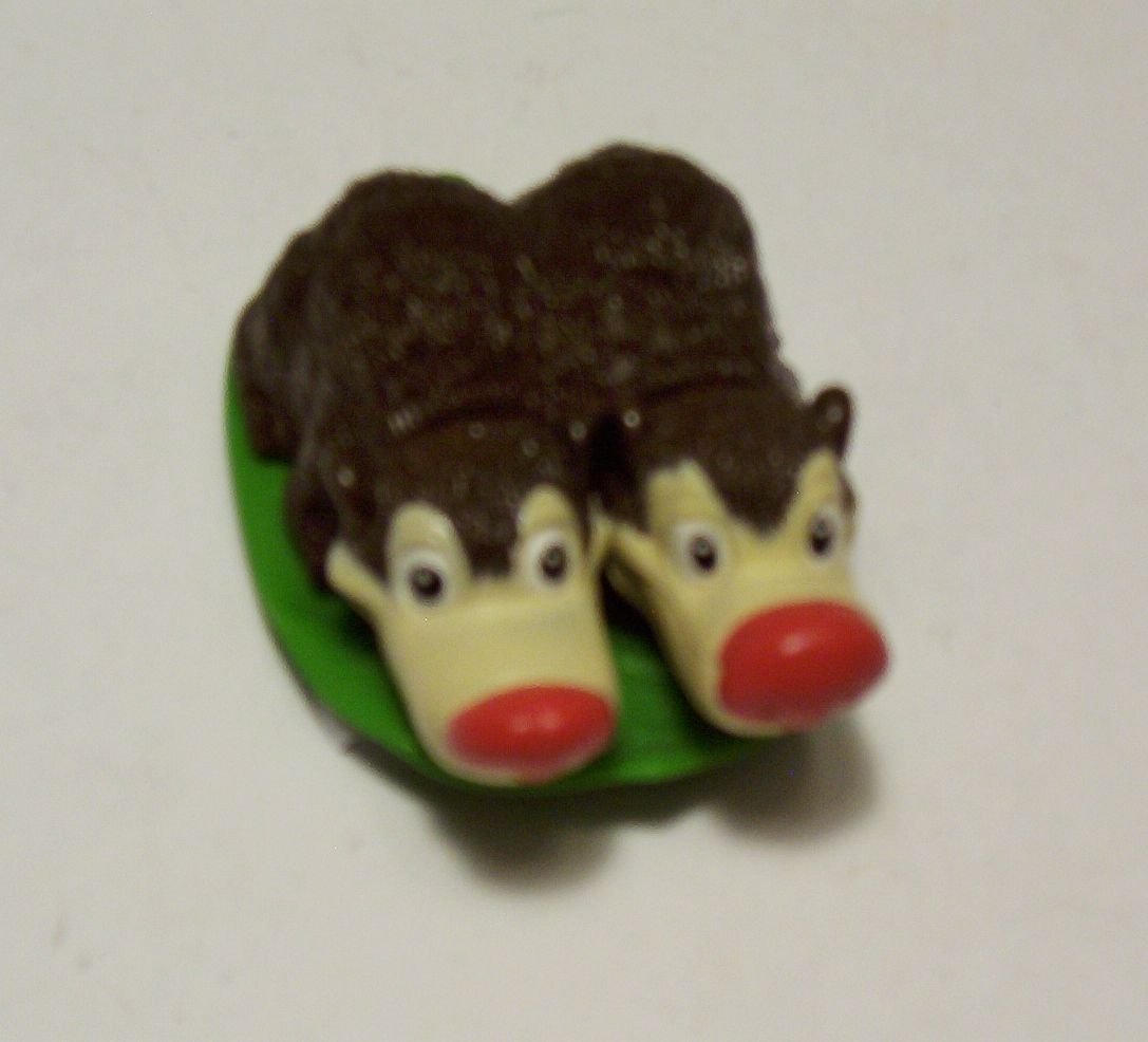 Ice Age 2 The Meltdown Crash & Eddie Opossum Roller Slider Toy Kellogg 2005