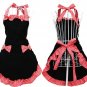 Women Cute Sexy Apron Fashionable Chef Outfit Adjustable Straps Polyester Cotton