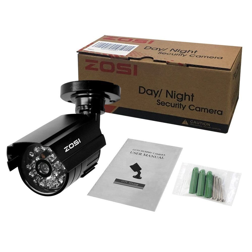 Home Security Dummy Fake Simulate Camera Flashing LED Cam Indoor