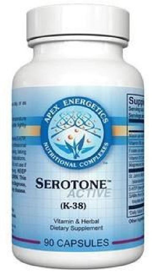 Apex Energetics Serotone Active (K38) Vitamin B12, B6, and Niacin, 90 Capsules
