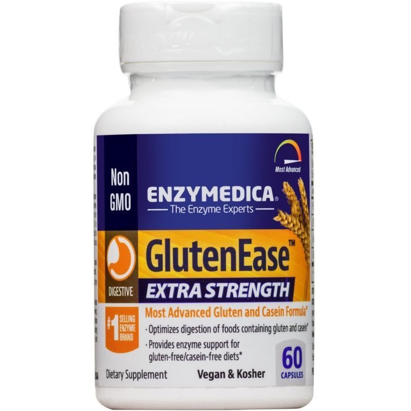 Enzymedica Glutenease Extra Strength Complete Gluten & Casein Formula 