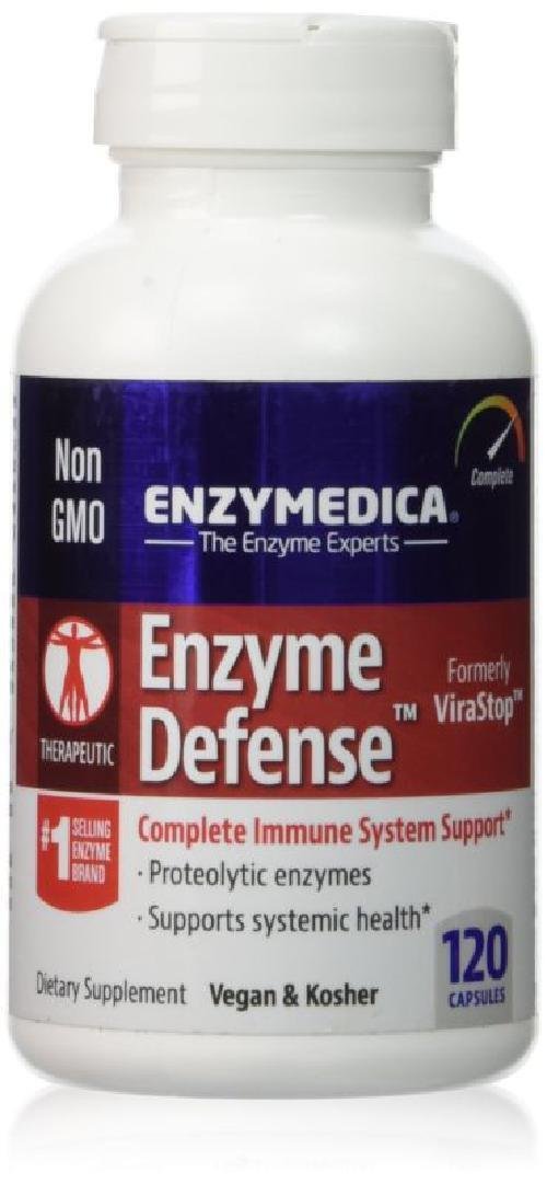 ENZYMEDICA Enzyme Defense Capsules 120 Count