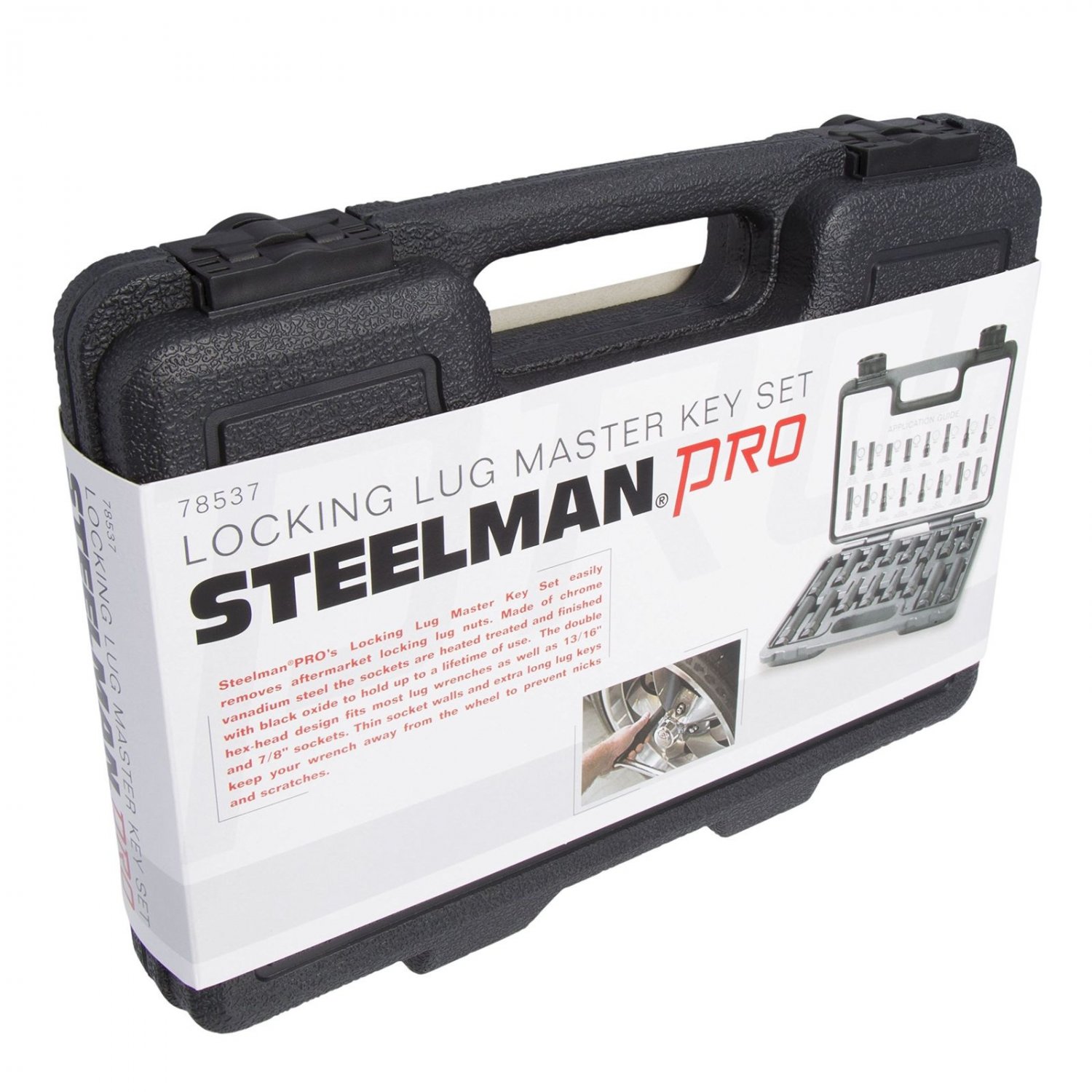 16 piece locking lug nut master key set