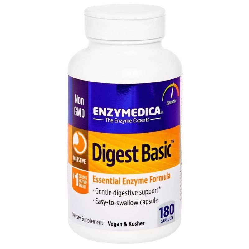 Enzymedica - Digest Basic Essential Full Spectrum Digestive Enzymes 180 ...