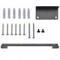 1500W Electric Wall Mounted Fireplace Heater With Adjustable Heating 35 Inch NEW