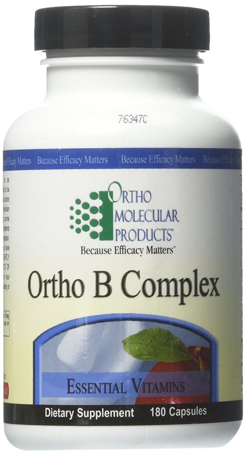 Ortho Molecular Products - Ortho B-Complex 180 Capsules FREE SHIPPING