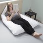 XL Total Body Full Support Pregnancy Maternity Pillow Belly Contoured U-Shape