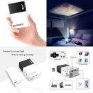 Pico Portable LED Mini Projector Home Cinema Theater Multi-Port Support USB HDMI