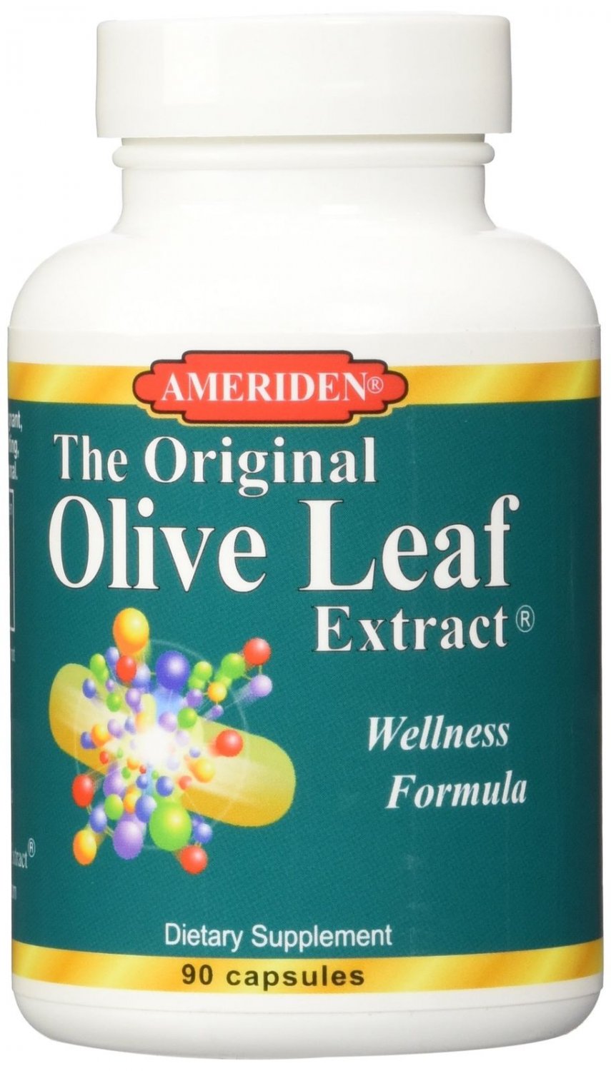 AMERIDEN Original Olive Leaf Extract AntiViral Flu Colds Therapy 90