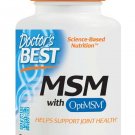 Doctors Best MSM with OptiMSM Non-GMO Gluten Free Joint Support 1000 mg 180 Caps