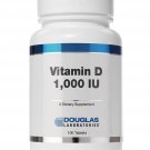 Douglas Laboratories® - Vitamin D (1,000 I.U.) - Vitamin D3 Health Supplement -