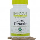 Banyan Botanicals Liver Formula USDA Organic 90 Tablets Cleansing Bitter Herbs