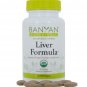 Banyan Botanicals Liver Formula USDA Organic 90 Tablets Cleansing Bitter Herbs