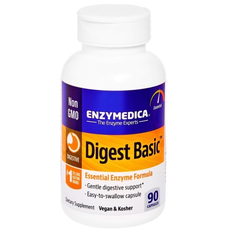 Enzymedica - Digest Basic Essential Full Spectrum Digestive Enzymes 90 ...