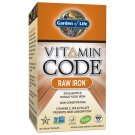 Garden of Life Iron Complex - Vitamin Code Raw Iron Whole Food Vitamin Supplemen