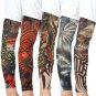 Arm Tattoo Sleeve Nylon Elastic Slip Looks real easy on off (20pcs mixed color)