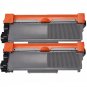 2 Pack TN-660 TN-630 High Yield Compatible Toner Cartridges for Brother Printer