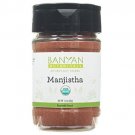 Banyan Botanicals Manjistha Powder Spice Jar - Usda Organic - Rubia Cordifolia -
