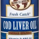 Barlean'S Organic Oils Fresh Catch Cod Liver Oil Lemonade Flavor 8-Ounce Bottle