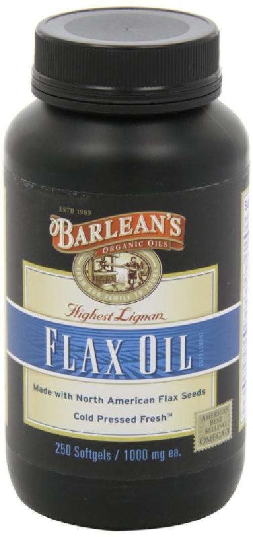 Barlean'S Lignan Flax Oil 1000 Mg Ea 250 Count