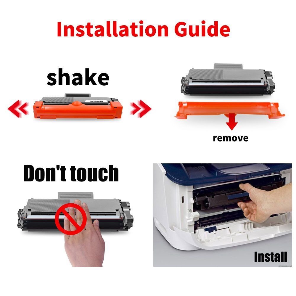 TN660 TN630 Toner Cartridge for Brother HLL2380DW HLL2340DW HL