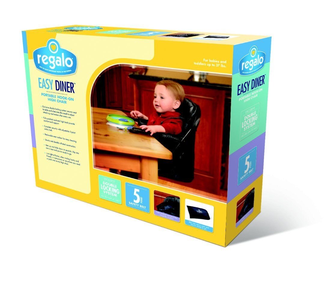 Hook On Table Clamp High Chair Child Baby Infant Portable Clip Booster Seat