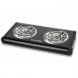 Electric Stove Top High Powered 2 Burners Cooktop Range Oven Hot Plate Black NEW