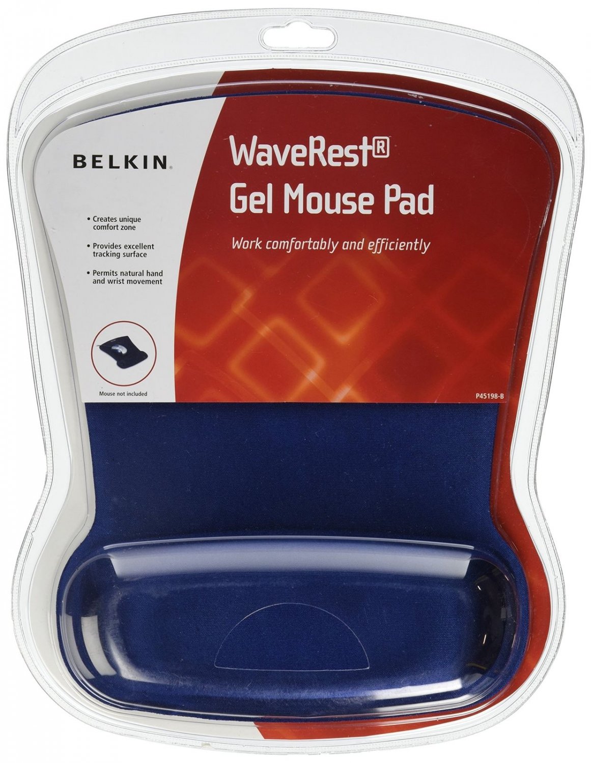 Belkin WaveRest Ergonomic Gel Mouse Pad Patented GelFlex
